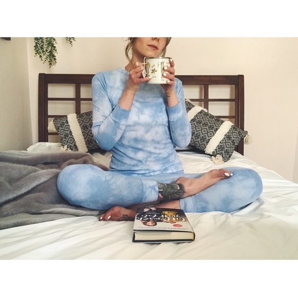 🆕 Indigo Clouds Thermal Lounge Set - Picture 3 of 12